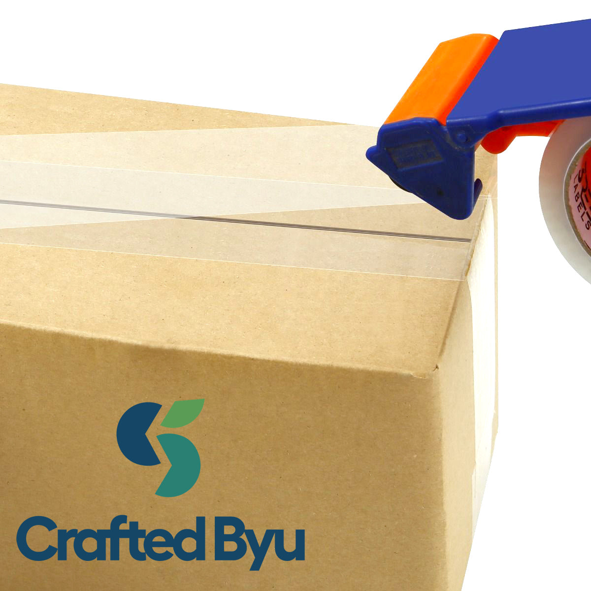 6 Rolls Adhesive Clear Packaging Sealing Tape 48mm x 75m