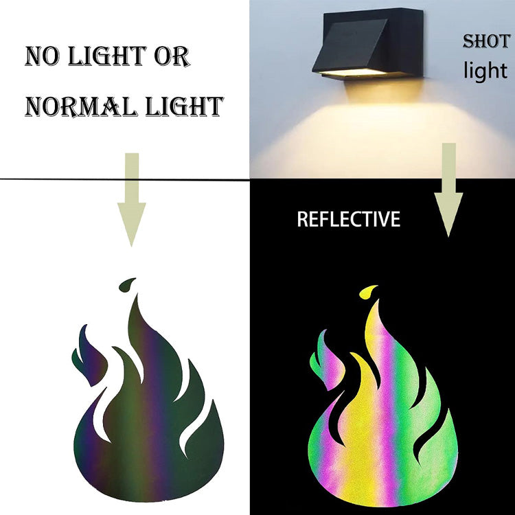 Rainbow Reflective HTV Vinyl