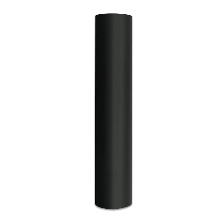 Black Matte Permanent Adhesive Vinyl Roll
