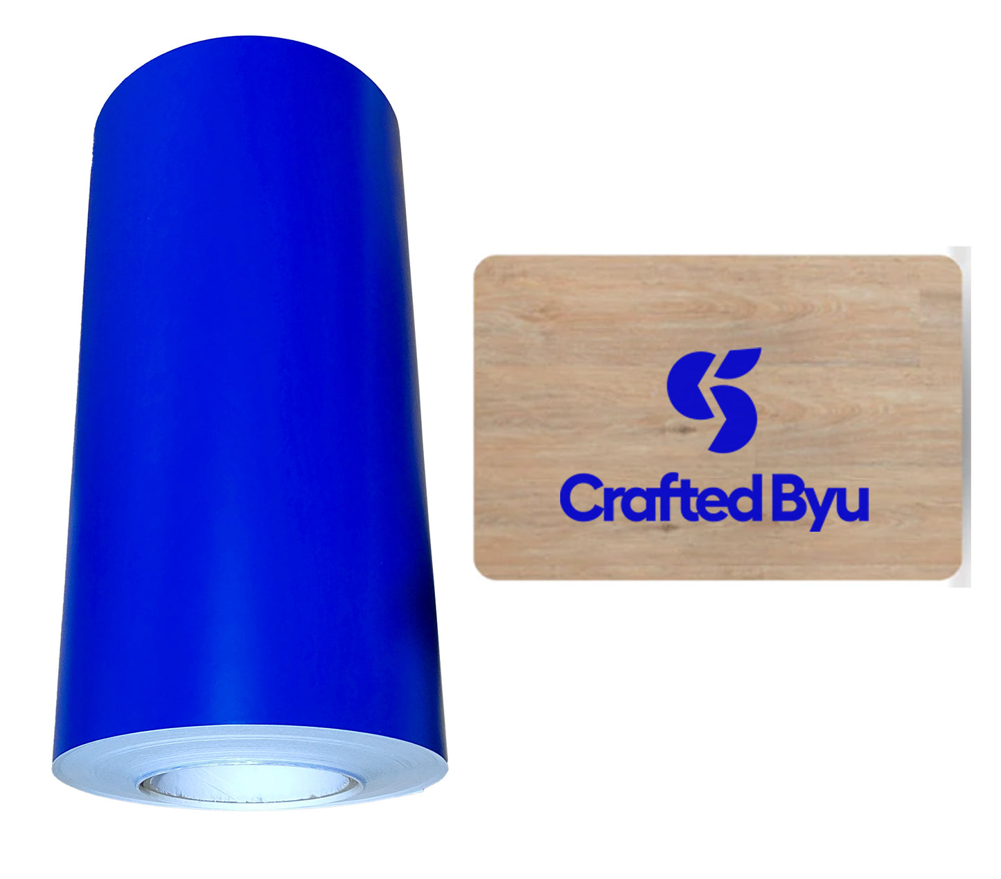 Royal Blue Matte Permanent Adhesive Vinyl Roll