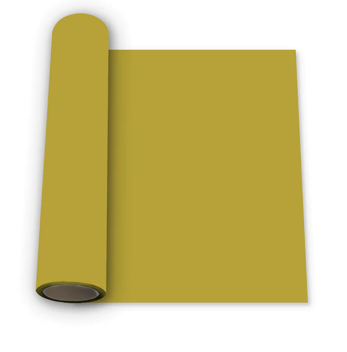 Gold Heat Transfer Vinyl For T-Shirt Iron On Vinyl Roll