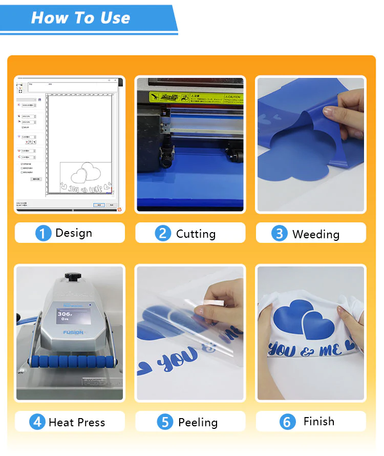 Royal Blue Heat Transfer Vinyl For T-Shirt Iron On Vinyl Roll