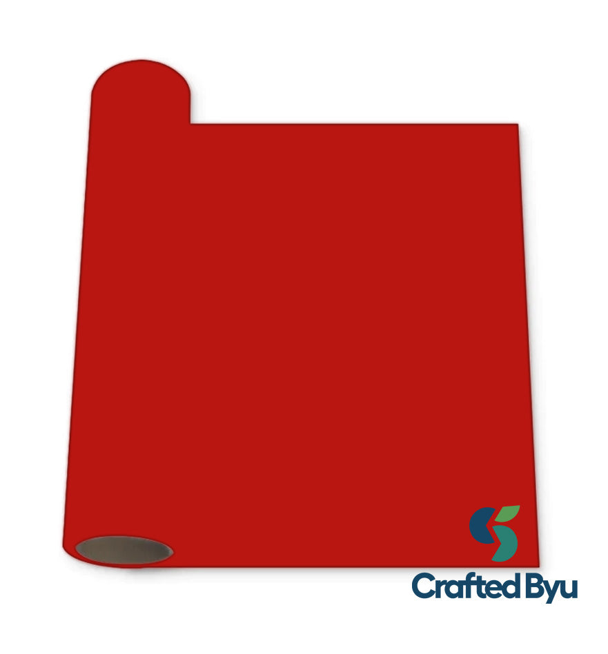 Red Puff HTV Vinyl