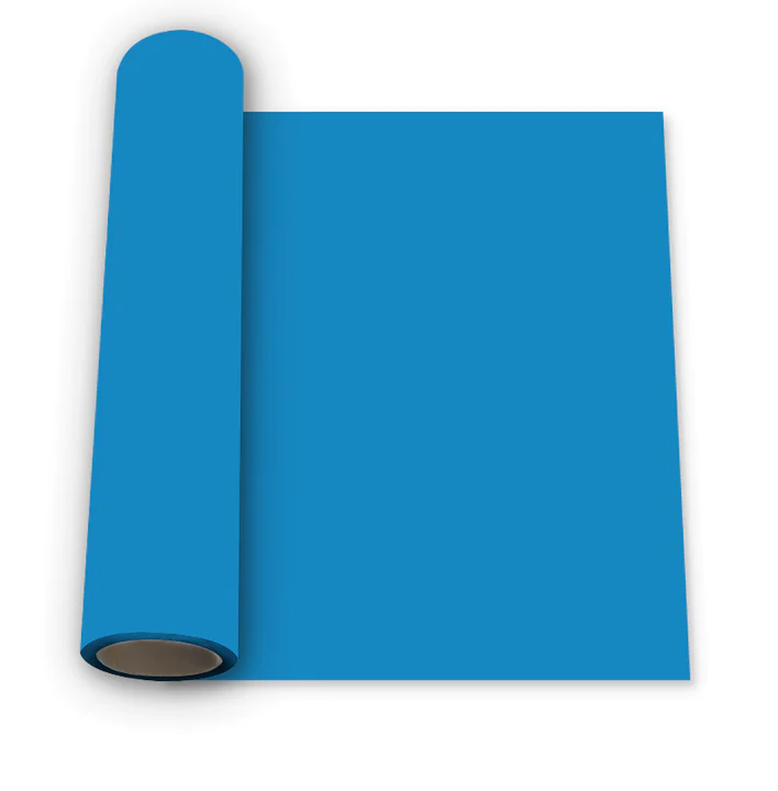 Sky Blue Heat Transfer Vinyl For T-Shirt Iron On Vinyl Roll