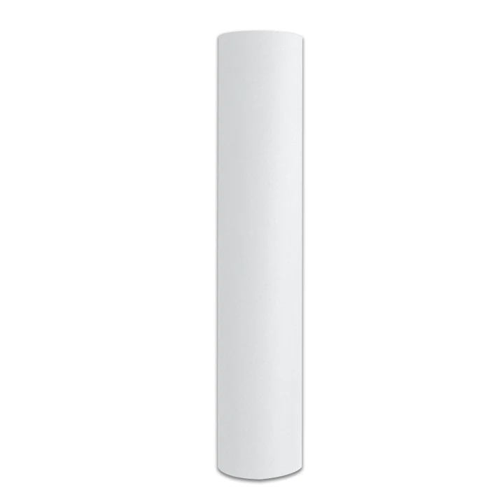White Matte Permanent Adhesive Vinyl Roll