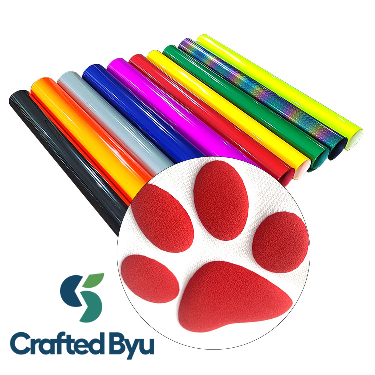 Black Puff HTV Vinyl
