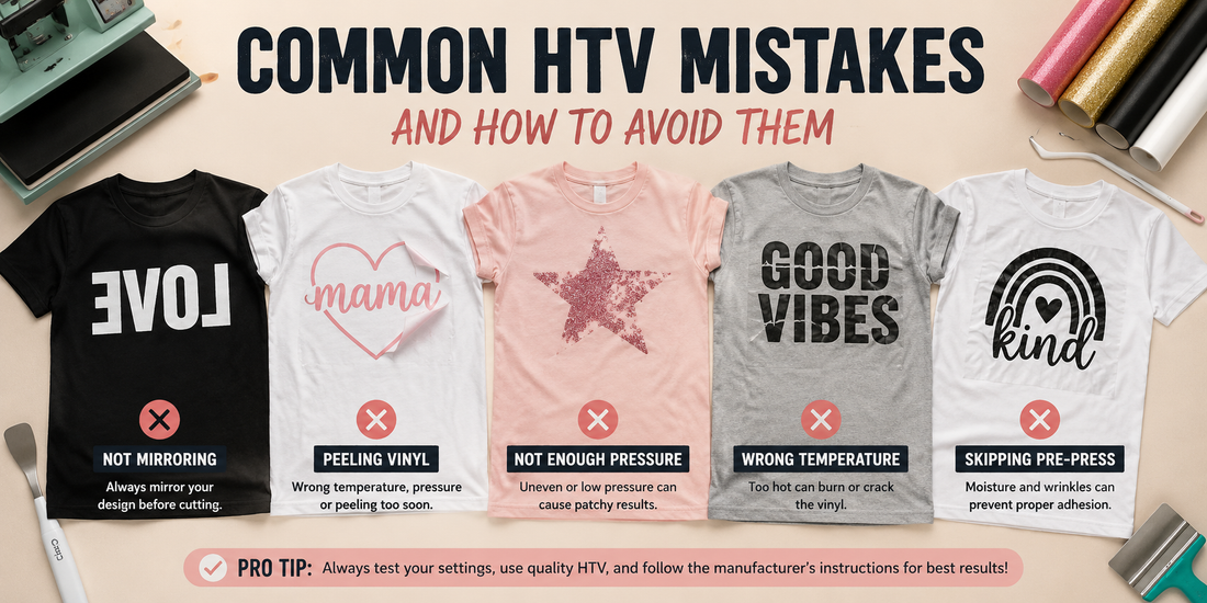Common HTV Mistakes Beginners Make (And How to Avoid Them)