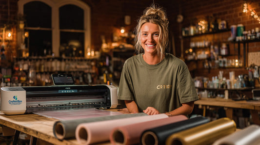 🎨 Best Vinyl Colours for Top Selling Custom T-Shirts (2025 Edition) – Crafted ByU Australia HTV and vinyl guide