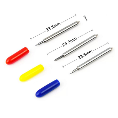 Crafted ByU 1 x 45° 30° 60° Degree Plotter Cutter Blade application examples on finished custom craft projects