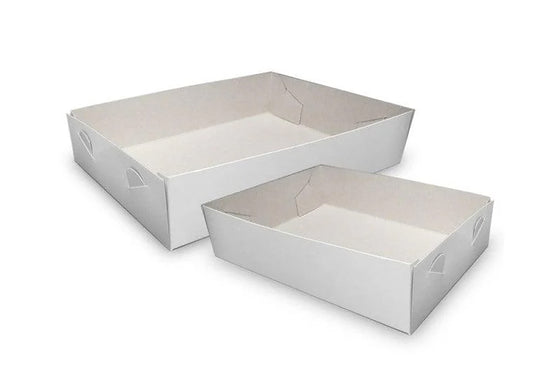 Cake Trays #20 White - 175x125x45mm - Pack of 200