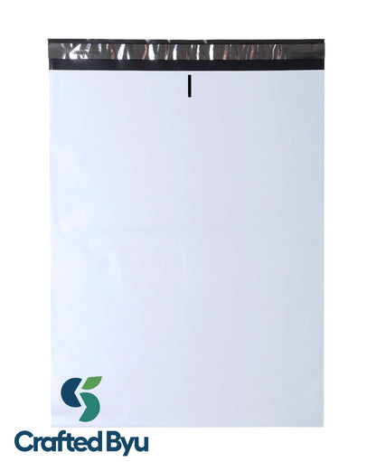 White product packaging with 'CraftedByu' logo on a white background
