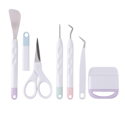 Crafted ByU 6 PCS Craft Tool – Essential DIY & Crafting Tool for Precise Work product guide showing the colour, finish and available options