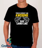 Awesome Dad T-Shirt – Fun Gift for Fathers with Colourful Design