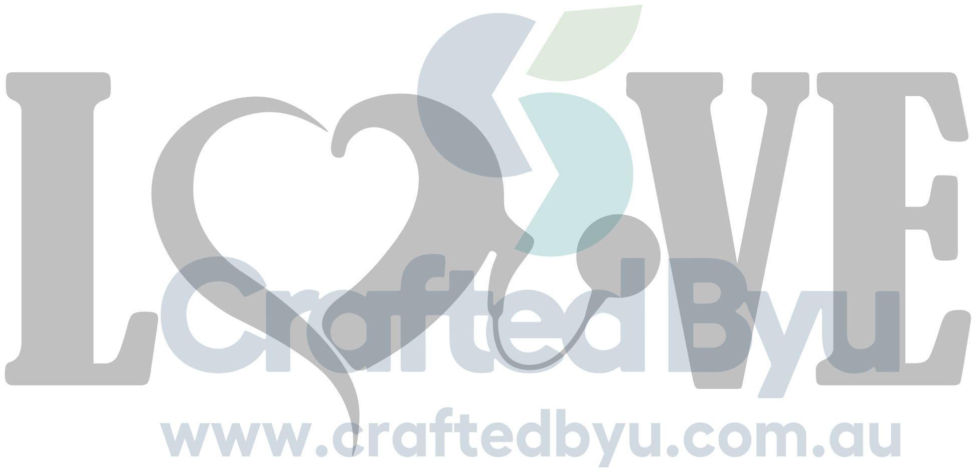 Crafted ByU Girls Fleece Sweat Top – Cozy & Cute Love Design for Girls product detail image 3