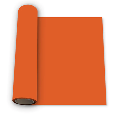 Orange Heat Transfer Vinyl For T-Shirt Iron On Vinyl Roll