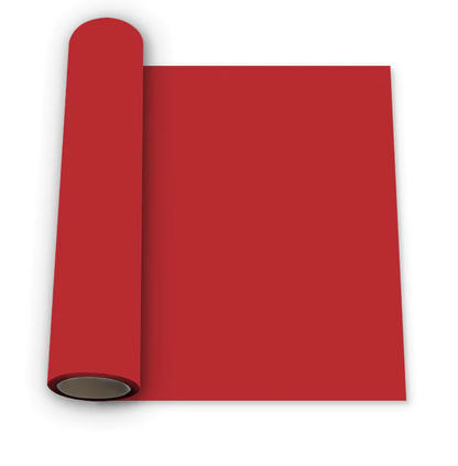 Red Heat Transfer Vinyl For T-Shirt Iron On Vinyl Roll