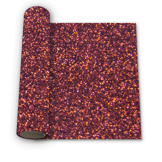 Red Diamond Glitter Heat Transfer Vinyl For T-Shirt Iron On Vinyl Roll