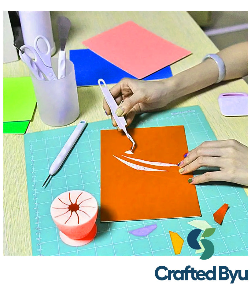 Crafted ByU 6 PCS Craft Tool – Essential DIY & Crafting Tool for Precise Work product detail image 3