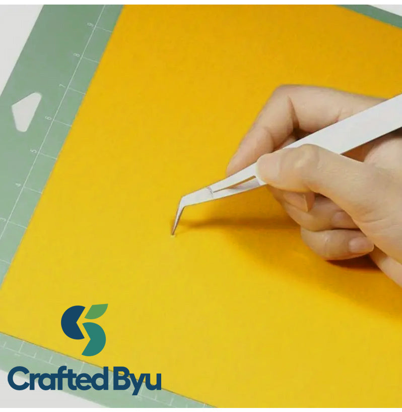 Crafted ByU 6 PCS Craft Tool – Essential DIY & Crafting Tool for Precise Work application examples on finished custom craft projects