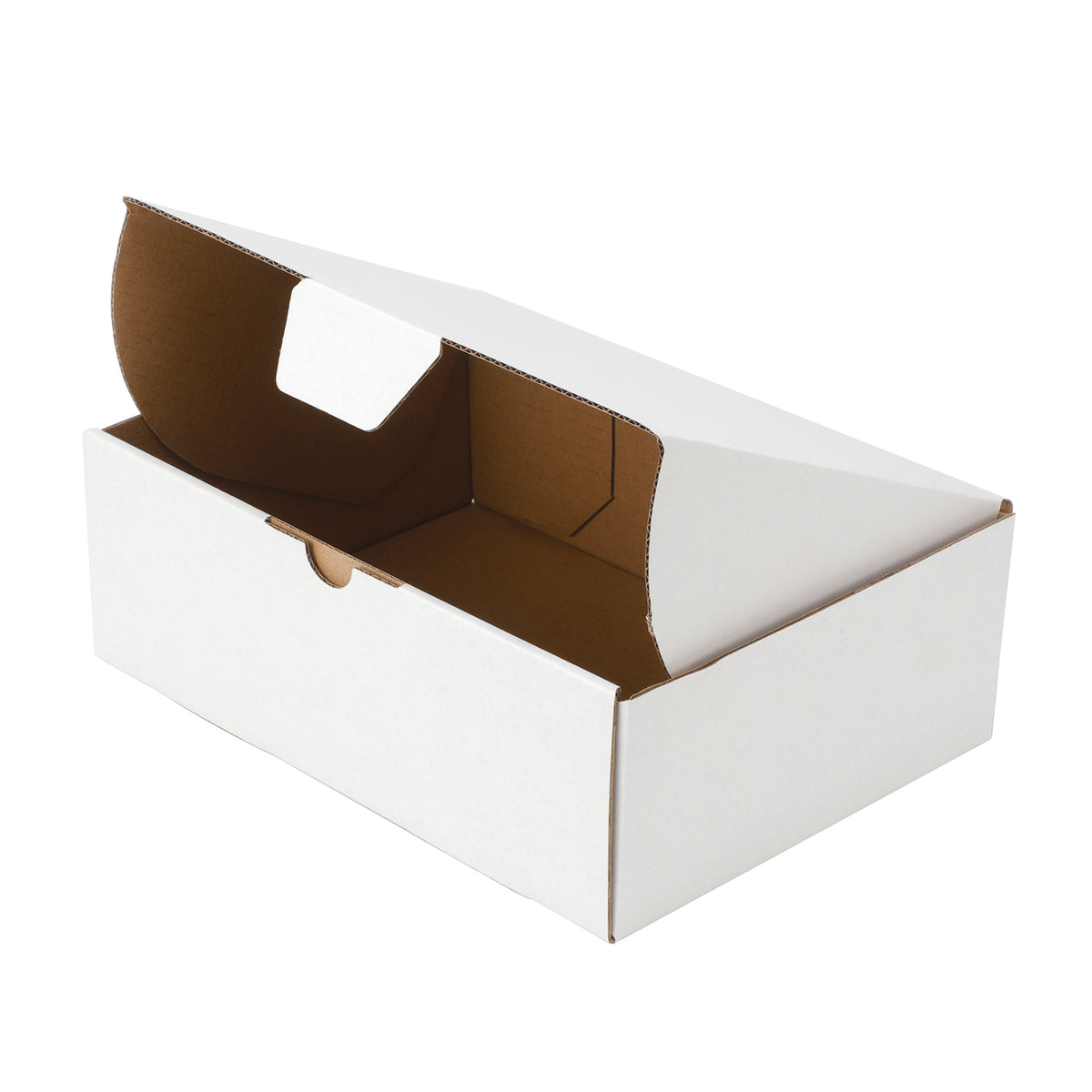 White die-cut mailing box 220 x 160 x 77 mm – 10 pack – product view 2